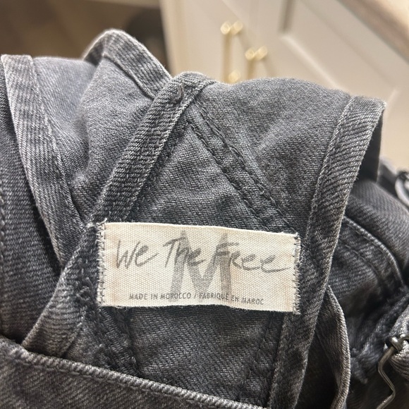 Ziggy Black Denim short-eralls - Picture 3 of 3